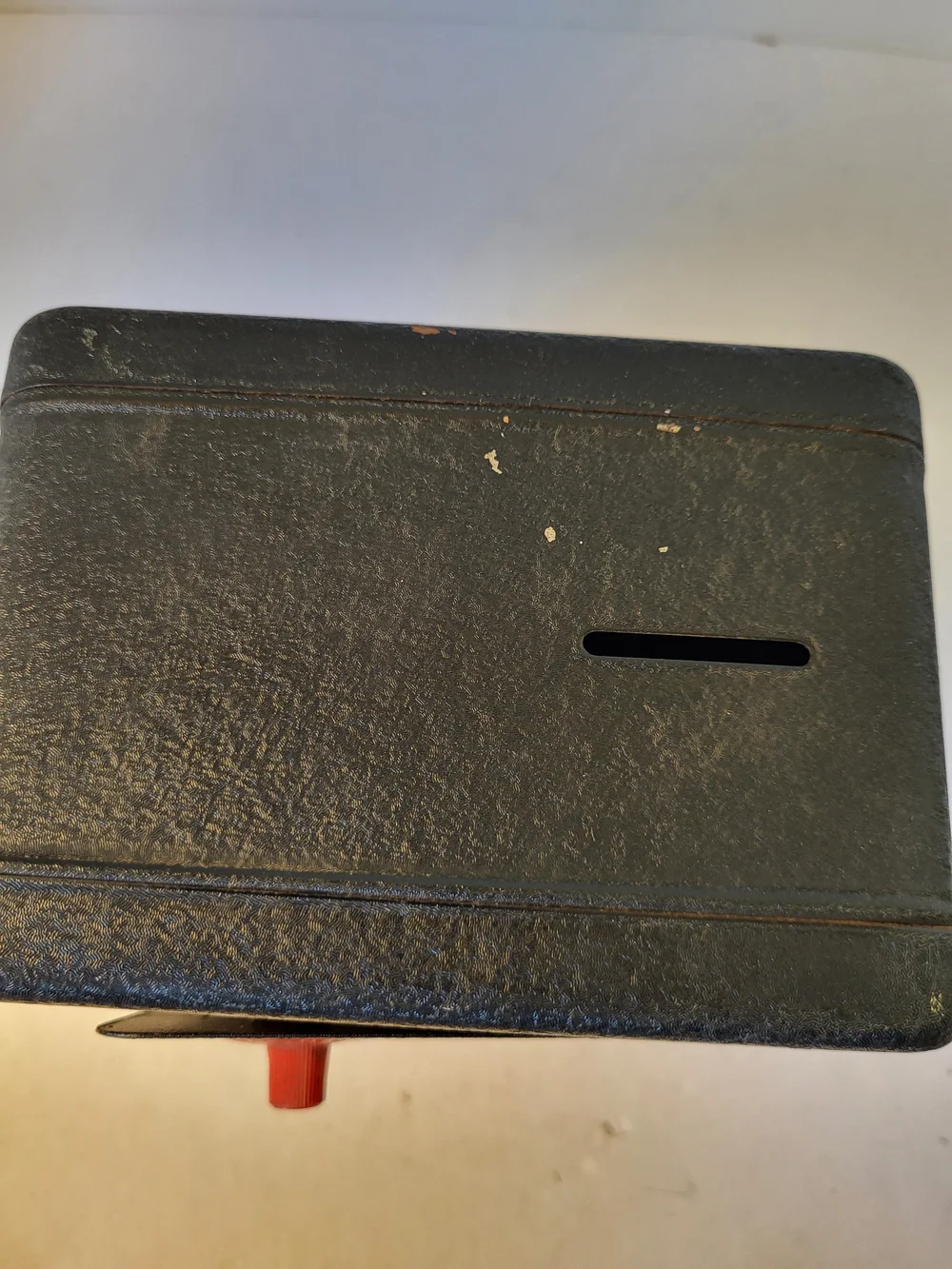 Vintage 1960s Early American Toy Safe with Combination Tag